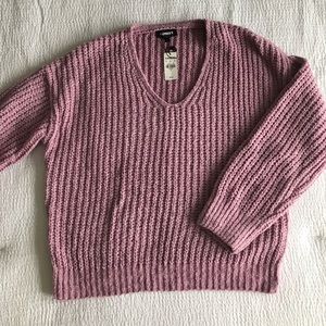 Express cozy chenille sweater. Still with tags!